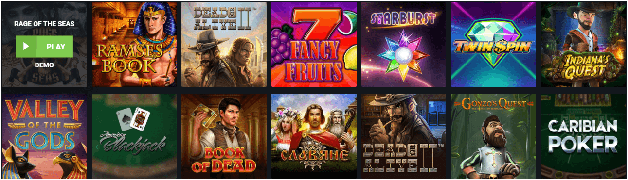 GGBet slots